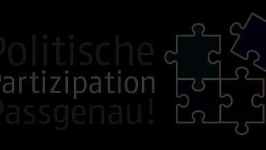 Logo des Projekts Poltische Partizipation passgenau