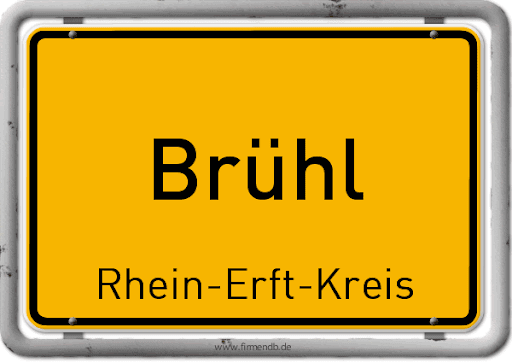 Ortseingangsschild von Brühl