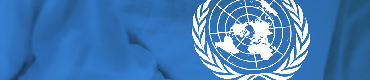 Flagge der UN