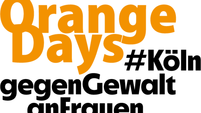 Logo Orange Days #Köln gegen Gewalt an Frauen