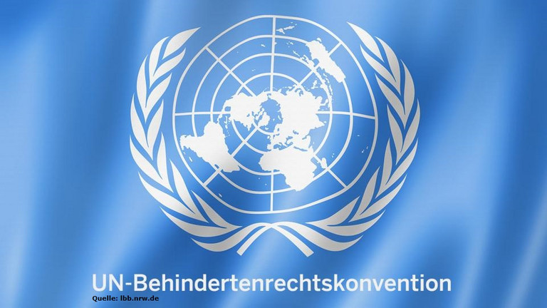 Das Logo der UN.