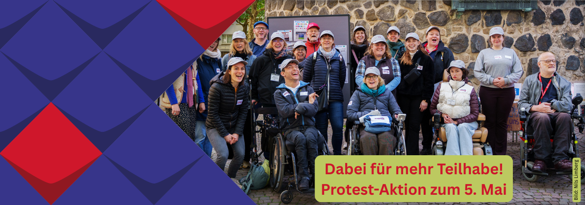 Gruppenbild der Teilnehmenden an der Mitmach-Aktion zum 5. Mai 2025