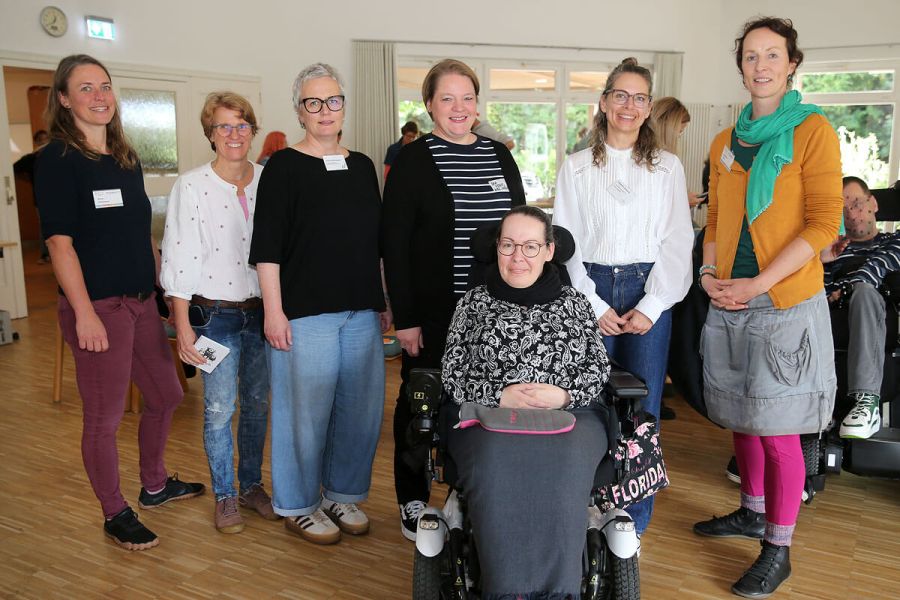 Gruppenfoto mit den Referentinnen