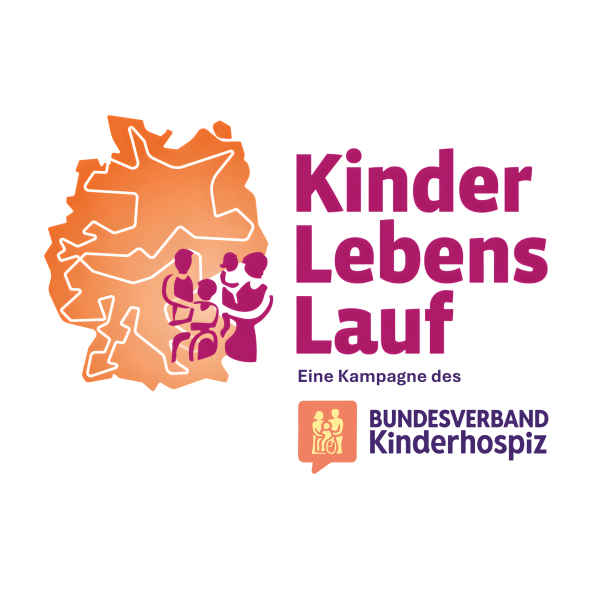 Logo des Kinder-Lebens-Lauf vom Bundesverband Kinderhospiz.