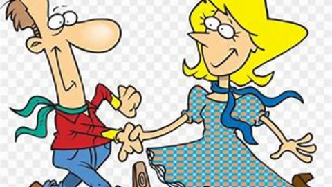 Clipart Pärchen Square Dance