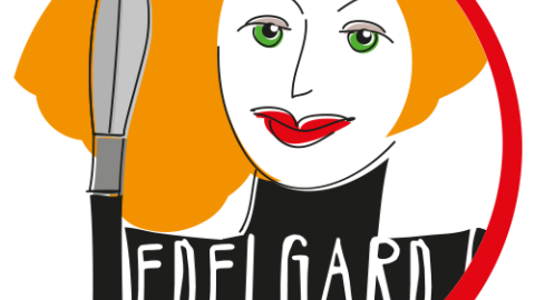 Logo von EDELGARD, eine wehrhafte Frau