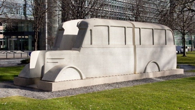 Der graue Bus, Denkmal an die "Aktion T4".