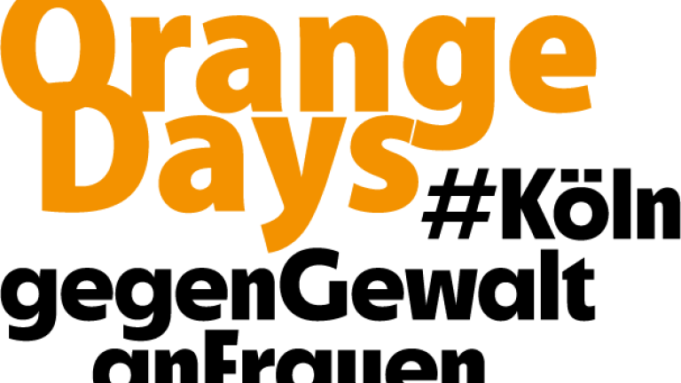 Logo Orange Days #Köln gegen Gewalt an Frauen